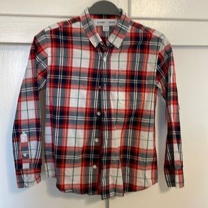 Boys plaid button up